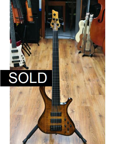 Marleaux Consat SE 5 string Fretless (lined) Limited Edition-Anniversary Serial#2516